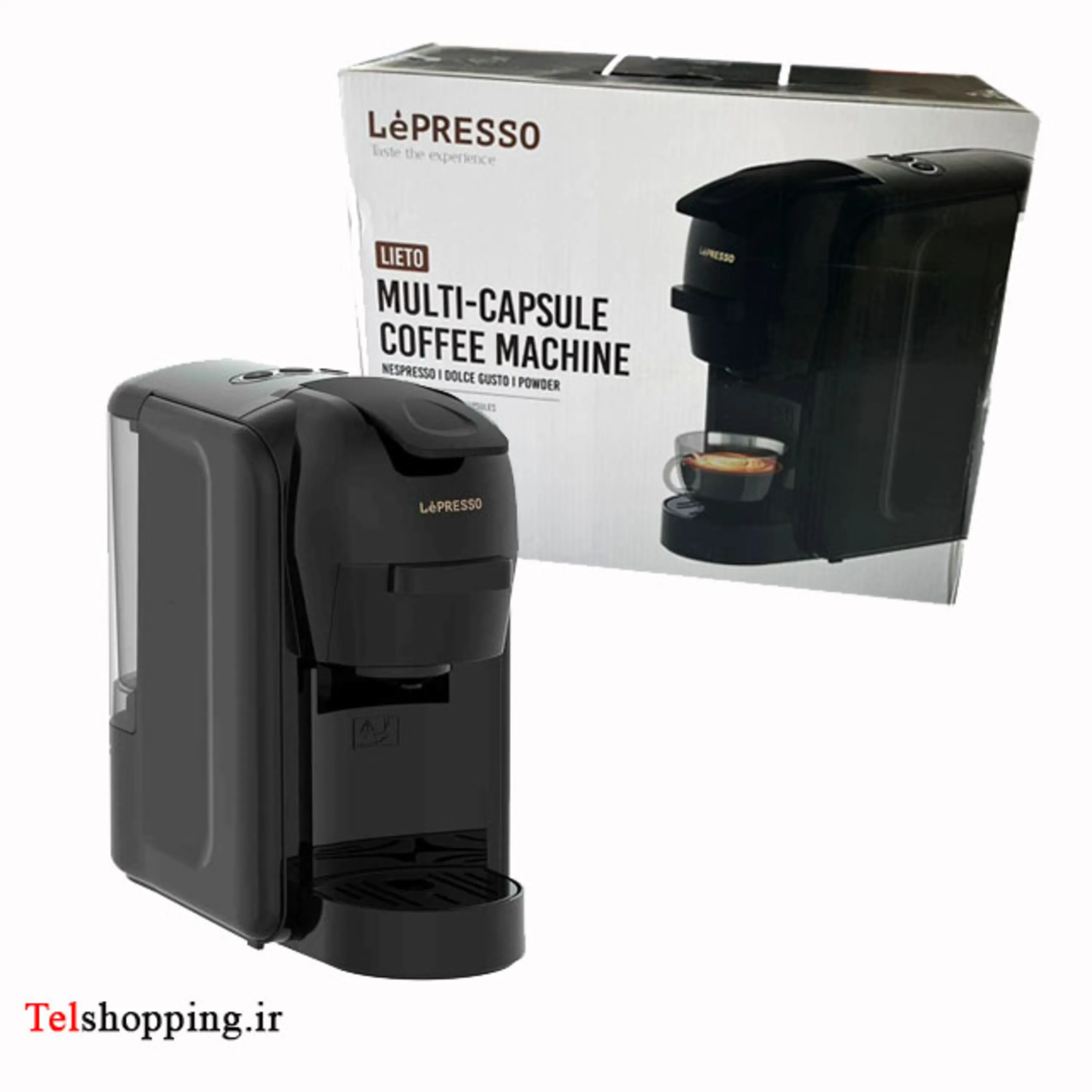 دستگاه قهوه ساز چند کپسولی لپرسو مدل 662528 LePresso Lieto